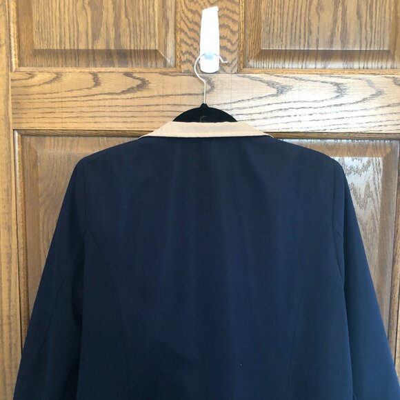 Dennis Basso Two-toned Water Resistant Hooded Coat - Size Small - Picture 6 of 9